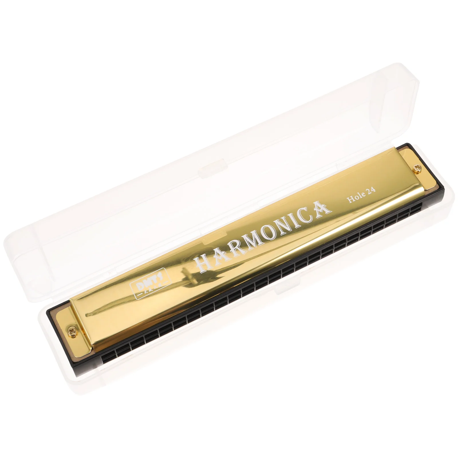 Harmonica for Beginners Educational Children Blues 24 Holes Harmonicas Adults Musical Instrument