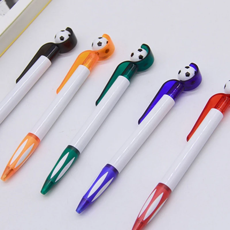 Retractable Ballpoint Pen Refillable Silicone Grip Pocket Clip for Kid