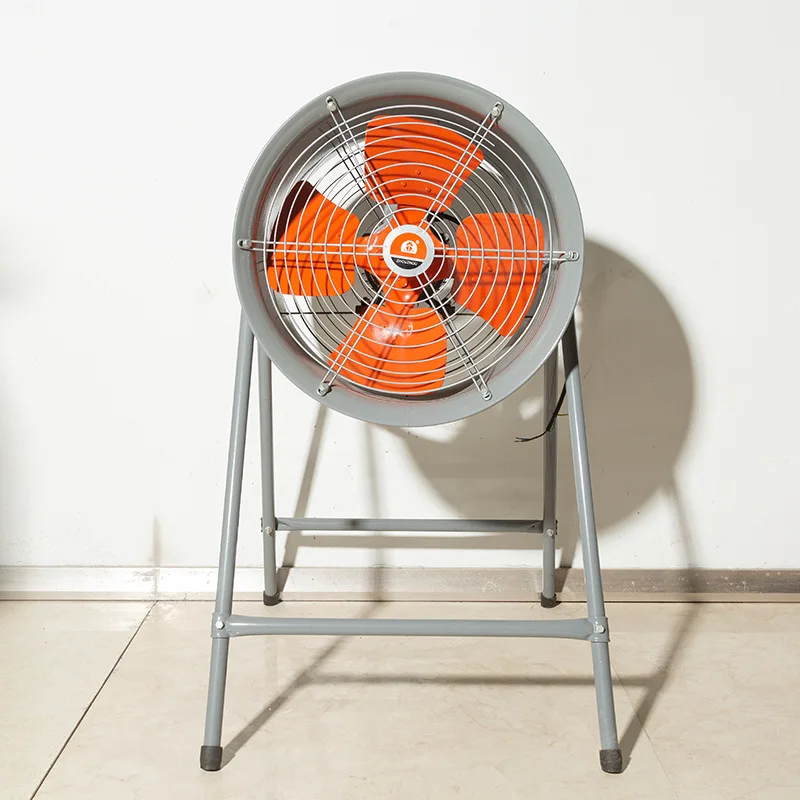 

low noise axial flow fan, industrial plant, strong smoke exhaust duct type fan, post type fixed fan