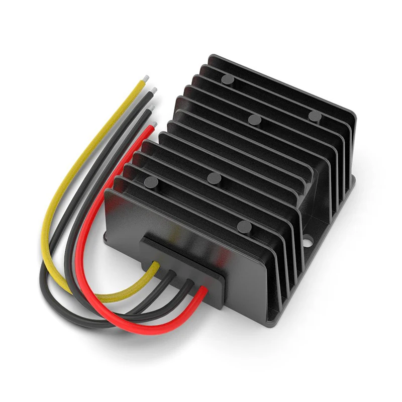 Waterproof 24V 36V 48V 60V 72V 80V 88V 96V to 12V 13.8V 5V 19V 24V DC Voltage Regulator Power Module, Suitable for Golf Carts