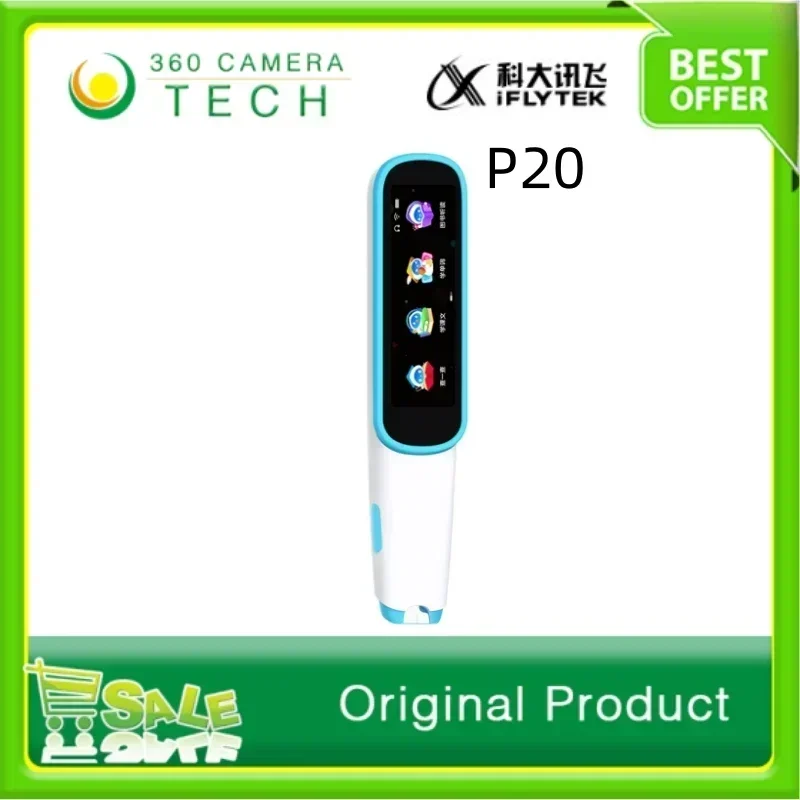 P20 AI translation pen, portable scanning pen, smart word pen, electronic dictionary English learning reading pen