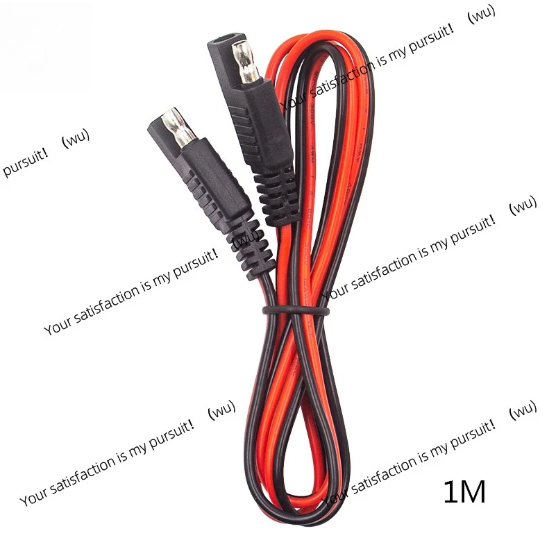 1M/2M 10A Male to Female SAE to SAE Extension Cable Quick Disconnect Wire Harness SAE Connector Pure Copper 0.75 Square