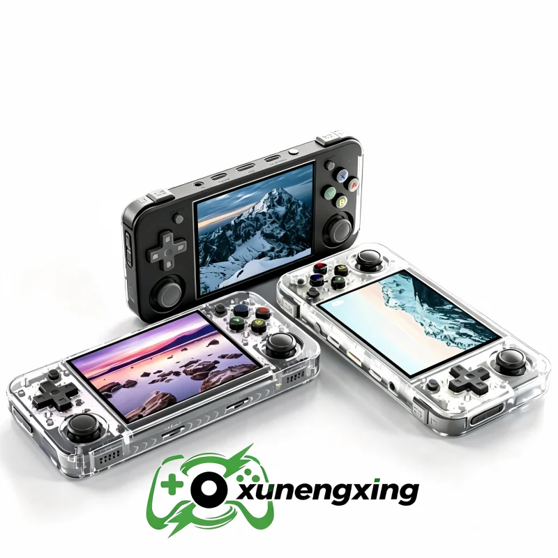 RG35XX H PSP Hand‑held Consoles For Playing Video Games 3.5‑inch IPS 640*480 Screen HDMI Retro Game Player 3300 mAh 5000+ Games