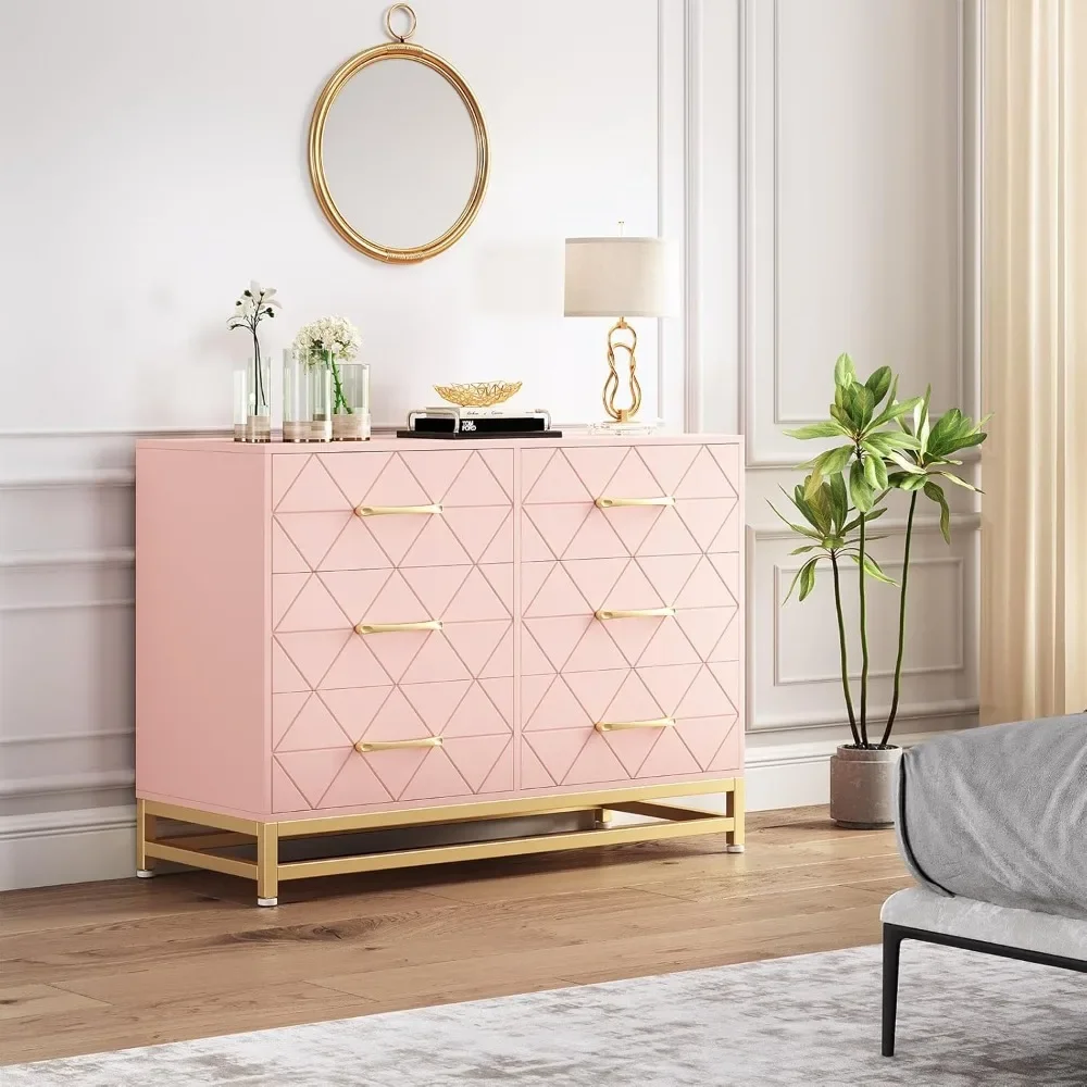 

Dresser for Bedroom TV Stand Dressers Chest of Drawers for Hallway Entryway