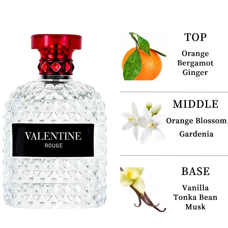 Eau De Parfum da donna da 3,4 Fl Oz: fragranza di arancia mandarino, fiori d'arancia e bergamotto a lunga durata. Perfetto per appuntamenti, quotidiano W