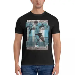 El Diego T-Shirts Men Diego Armando Maradona Vintage 100% Cotton Tees O Neck Short Sleeve T Shirts Gift Idea Tops