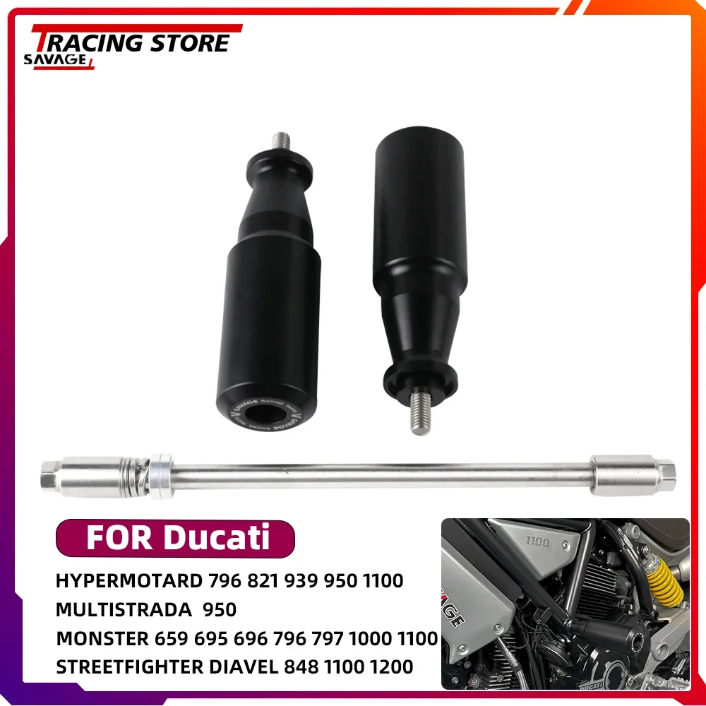 

Frame Slider Crash Protector For Ducati Hypermotard Multistrada Monster Streetfighter Diavel Motorcycle Engine Fairing Protector