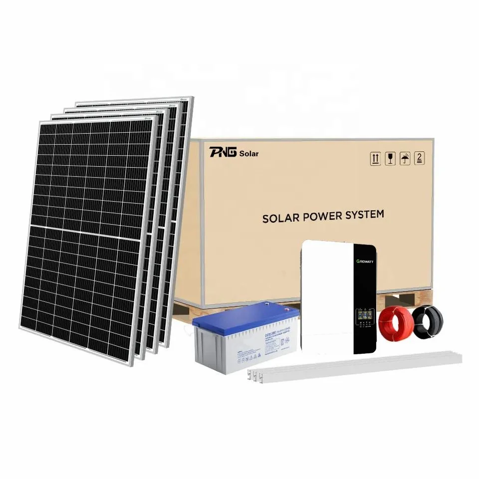 PNG New Complete Set Solar Energy System Hybrid Solar System 1kw 2kw 3kw 5kw 8kw 10kw Off Grid Solar Power System for Home Use