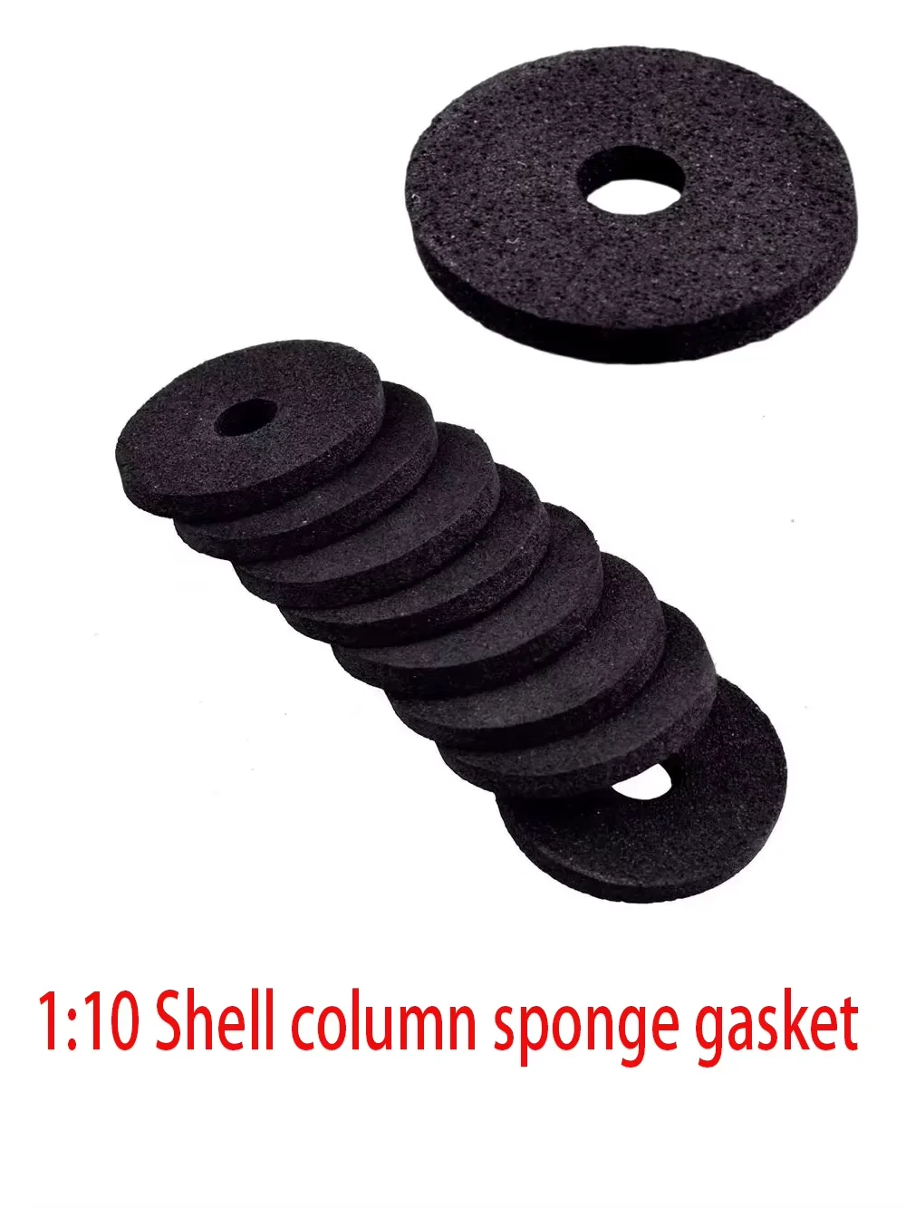 RC model car Remote control car 1:10 Car shell column sponge gasket plastic shell protective gasket 8 anti-wear buffer washers