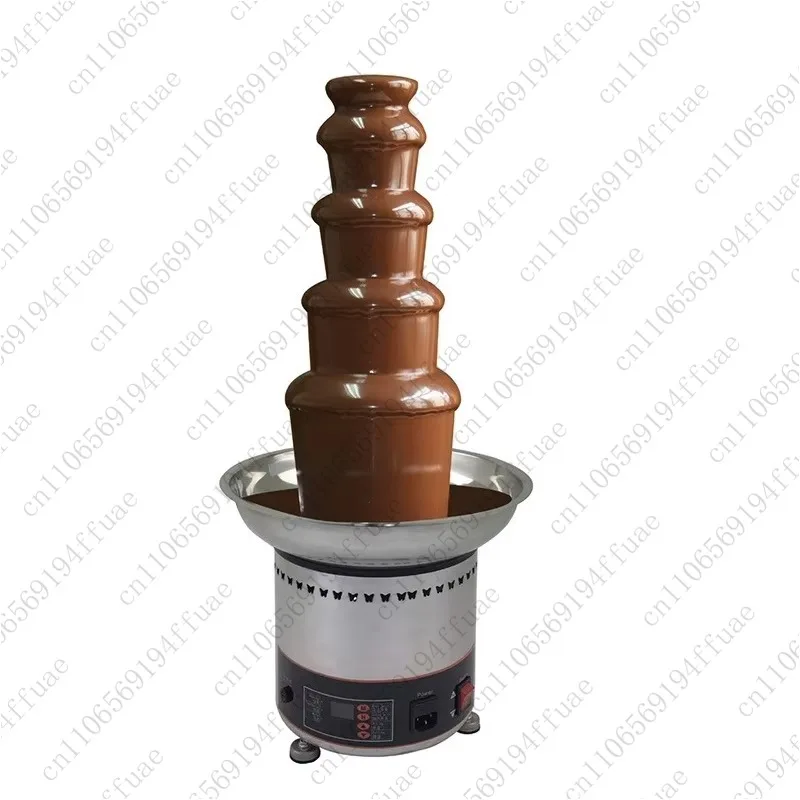 Chocolate Fondue Fountain and Processor Premium 4-Tier Hotel Use & Entertainment