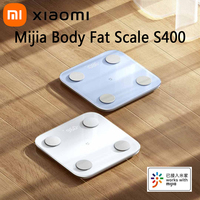 Xiaomi Mijia Body Fat Scale S400 Bluetooth 5.0 Max 150KG LED Display Smart Home Body Composition Testing Work with Mi Home APP