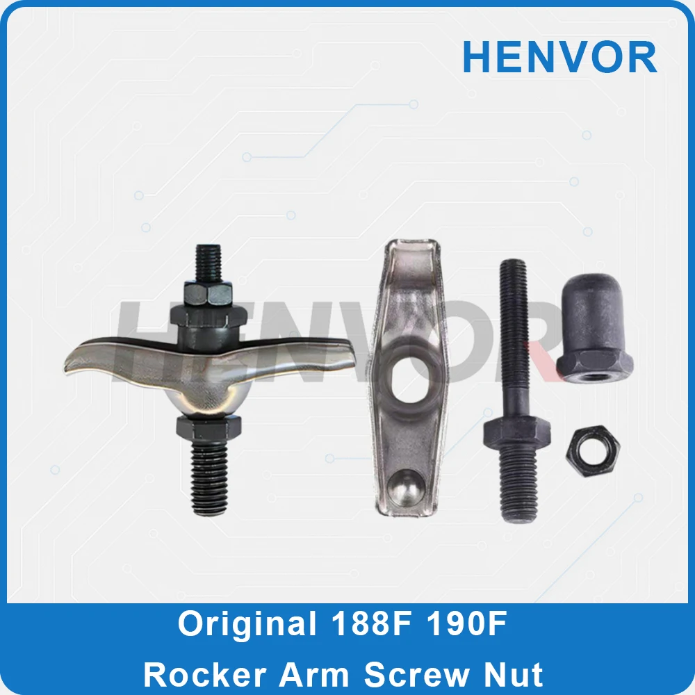 Generator Micro Tiller Water Pump Accessories 168F 170F 188F 190F Rocker Arm Screw Nut
