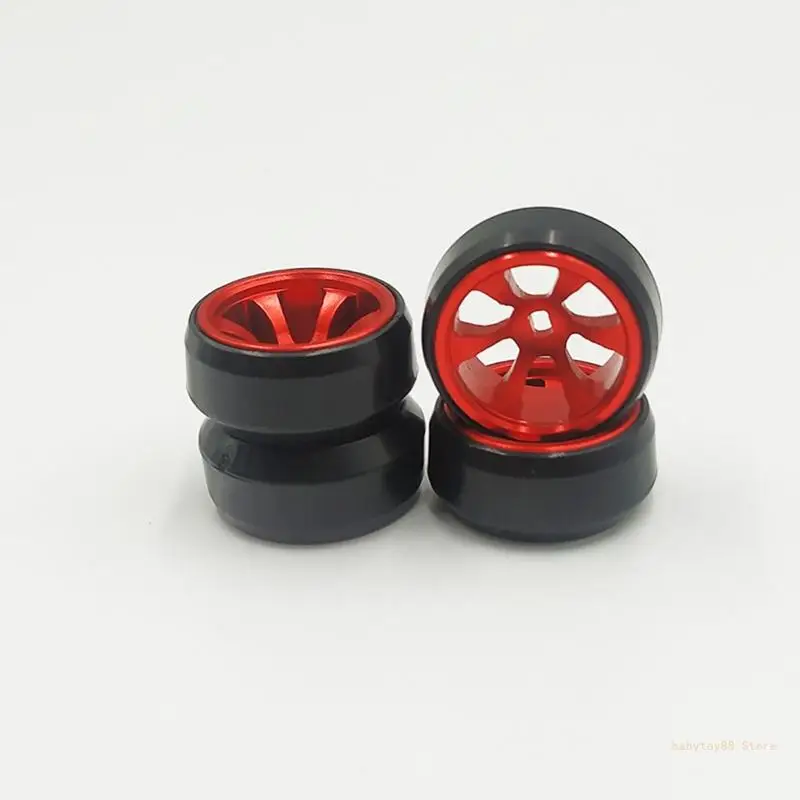 Y4UD Upgrade Wheel do obręczy Opony do 1/28 Wltoys K969 K989 P929 Accesso