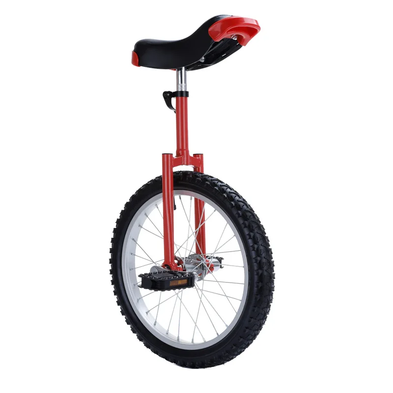 24'' Unicycle Monocycle Men Children Adult Balance Bike Funny Acrobatics Single-Wheel Lock Wheelbarrow