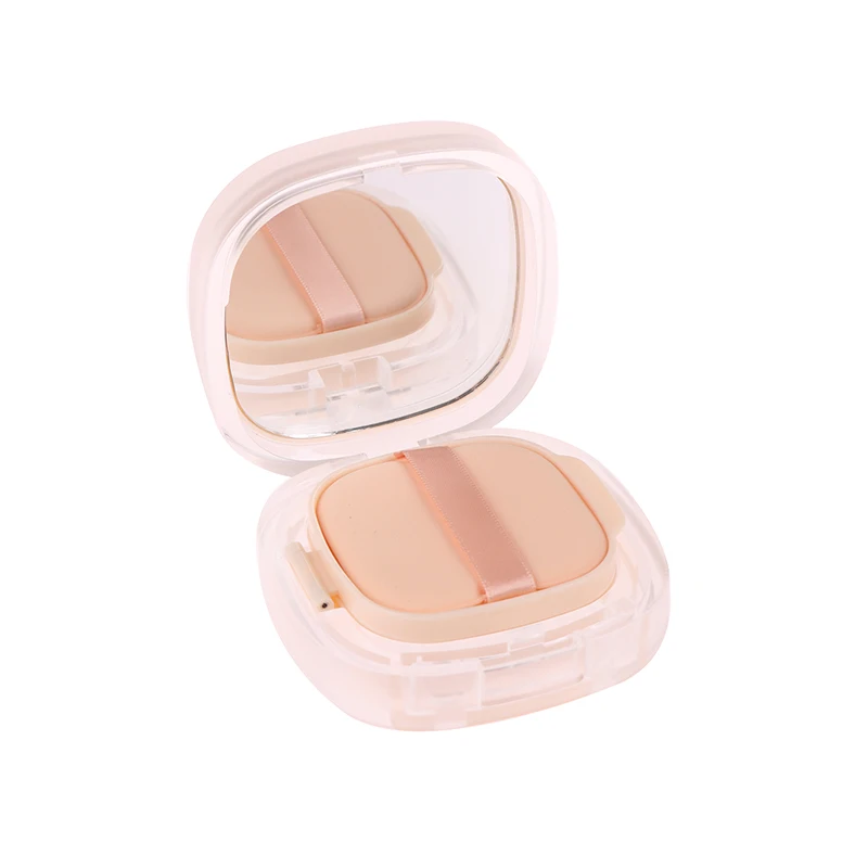 15g Portable Empty Air Cushion Box With Puff Cosmetic Container Makeup Case With Powder Sponge Mirror For BB Cream Foundation