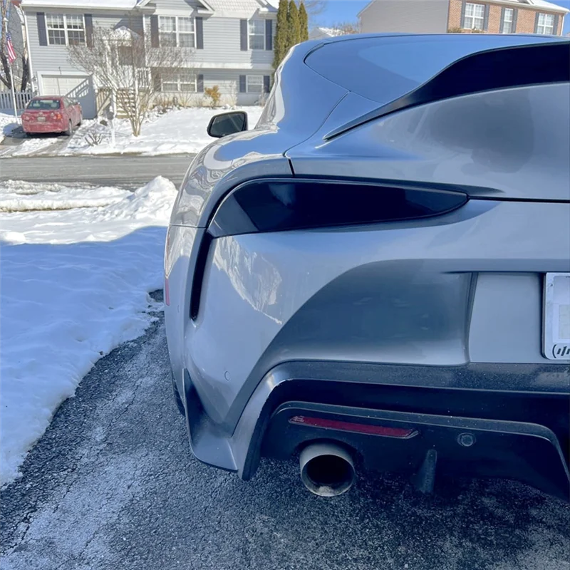 

Car Taillight Cover For Toyota Supra GR A90 A91 2019-2024 Smoked Taillight Cover-A08Q