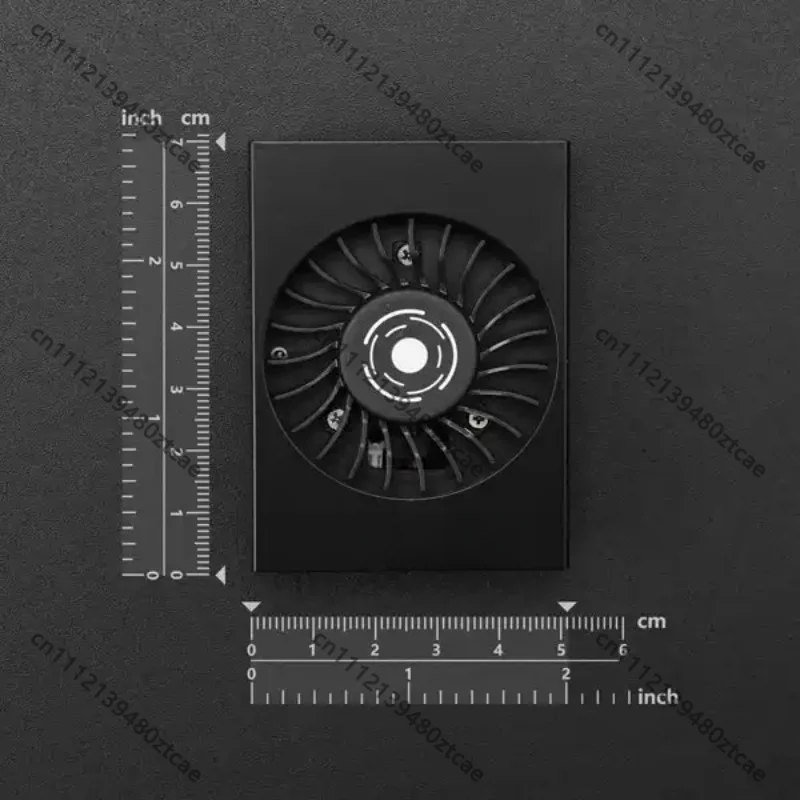 Heatsink Fan, 5V PWM Temperature Control Cooling Module Fit N100 X86 Module for Student AI Robot Coding Experiment