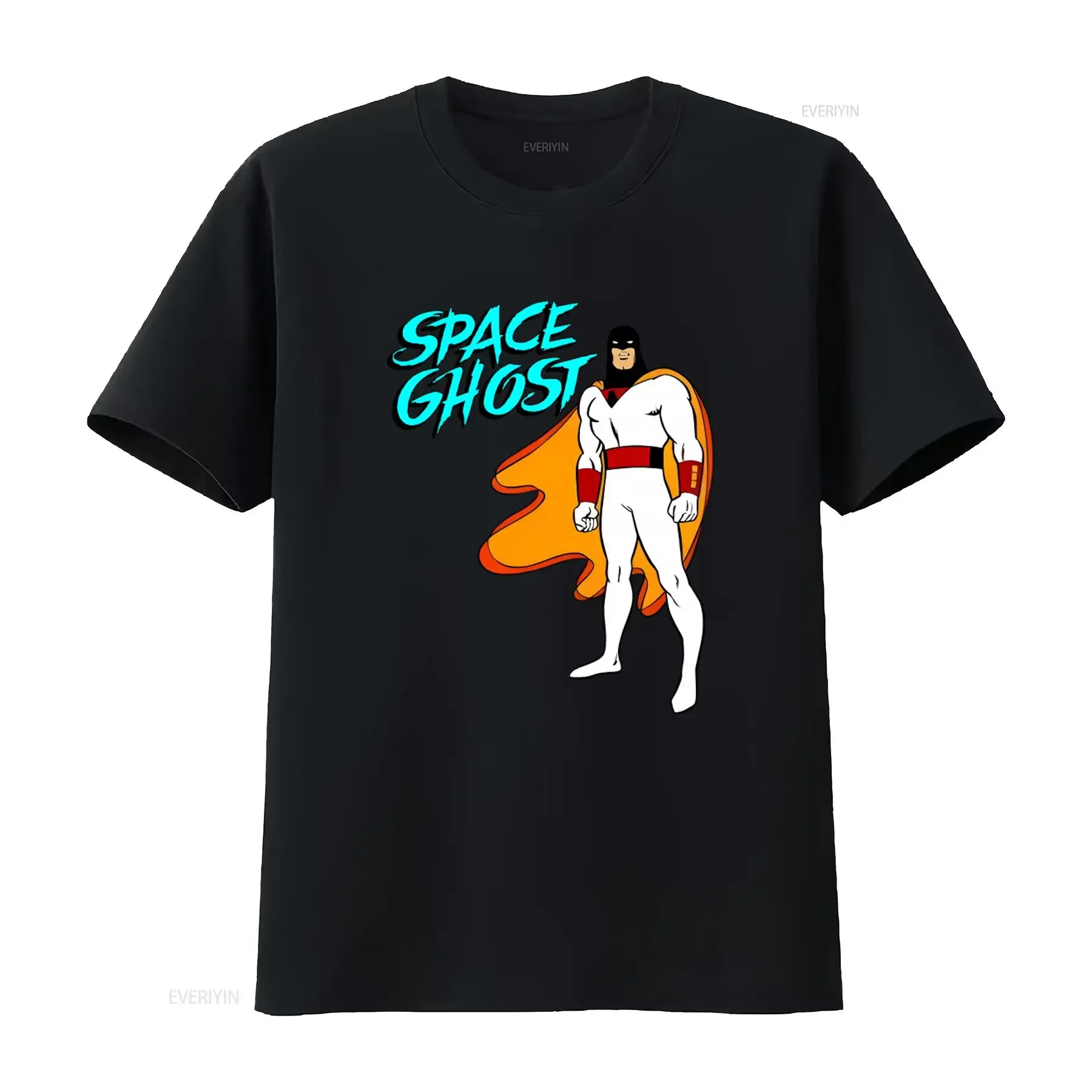 Camiseta de dibujos animados Space Ghost 1966, inspirada en el cereal de Hanna Barbera, estilo vintage premium, lavada, transpirable, suave, con gráfico.