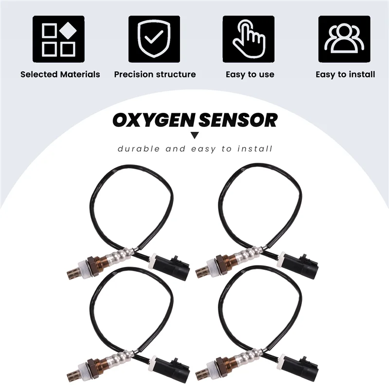 

A42M-4 НАБОР Датчик кислорода O2 для Ford F150 Pickup 4.2L 4.6L 5.4L 1997-2008 234-4046 234-4001