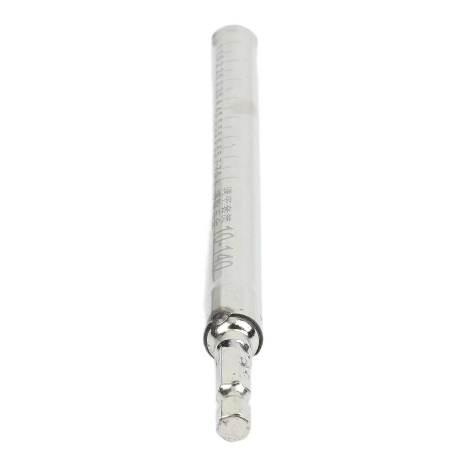 Silver 140mm Hollow Socket For Wrench Hex Shank Fit Long Bolts Ductwork Installation Ceiling Hanger Sleeve Nut Driver