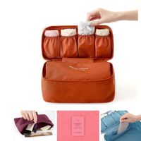 Portable Oxford cloth Underwear Storage Bag Large Capacity Waterproof Clothing Pants Bra Organizer Cosmetics Pouch Travel