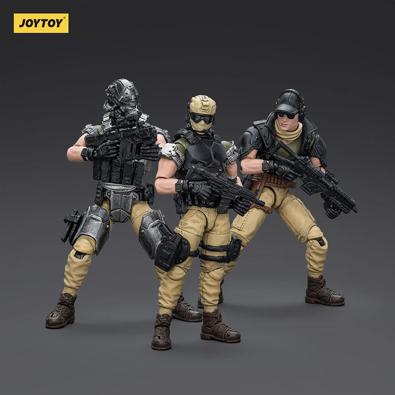 YTOY-Chaîne de figurines d'action de la série des forces armées militaires, jouets de figurines d'anime, modèle de collection, ornement de bureau, en stock, 1/18