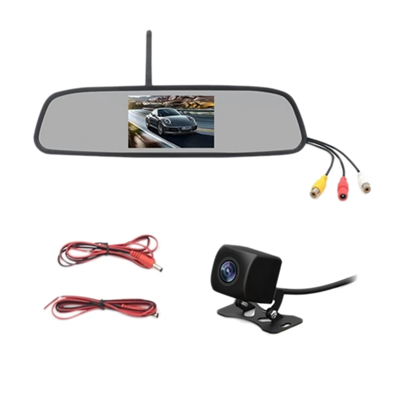 

4.3 Inch HD 800X480 Car Wireless Wifi Video Player Monitor Interior Rear View Mirror with Night Reverse Backup