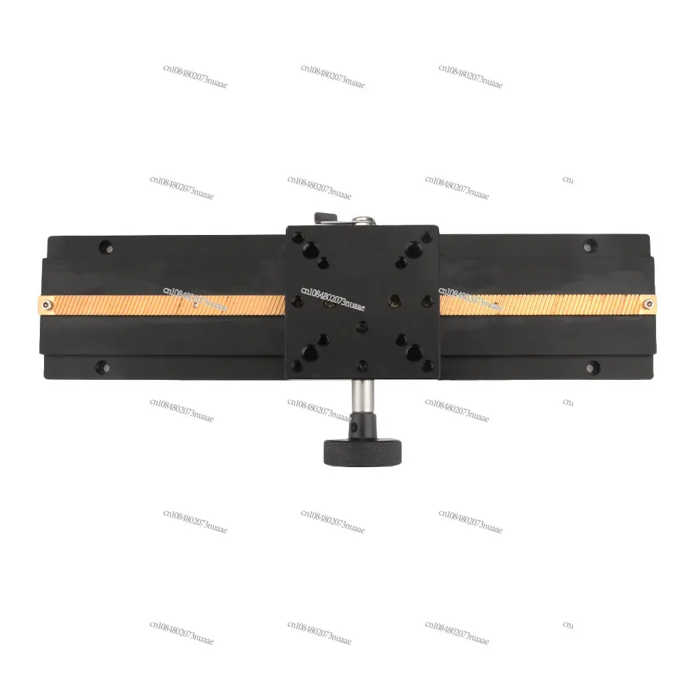 X Axis Dovetail Groove Linear Fine Sliding Table LWX60 Manual Displacement Stage Long Stroke Trimming Platform LWX60-L-100-500mm