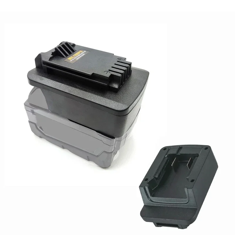 Imagem -03 - Adaptador para Milwaukee m 18 18v Li-ion Bateria para Black Decker Porter Cabo Stanley 18v 20v Max Ferramentas Elétricas Mil18bps-battery