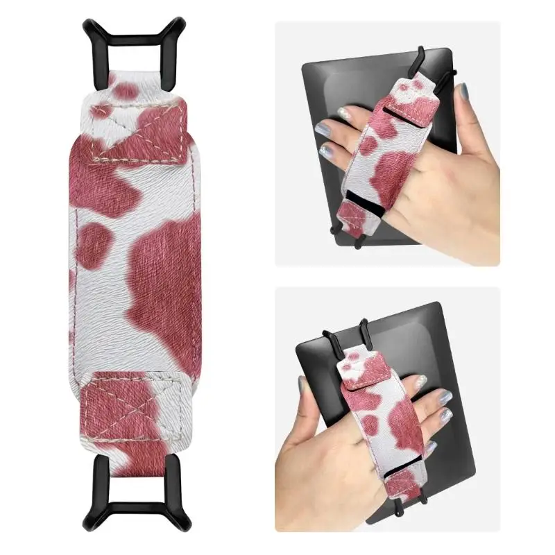 

652F Tablet Hand Strap Soft PU and Elastic Rope Material Universal For 6 7 8inch Models Travel Friendly Design