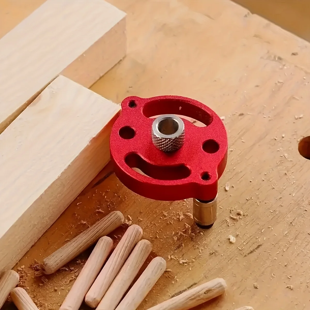 Professional Self-Aligning Punch for Woodworking Manual Drill Guide Tool for Fast  Accurate Hinge/Dowel Holes in Furniture DIY