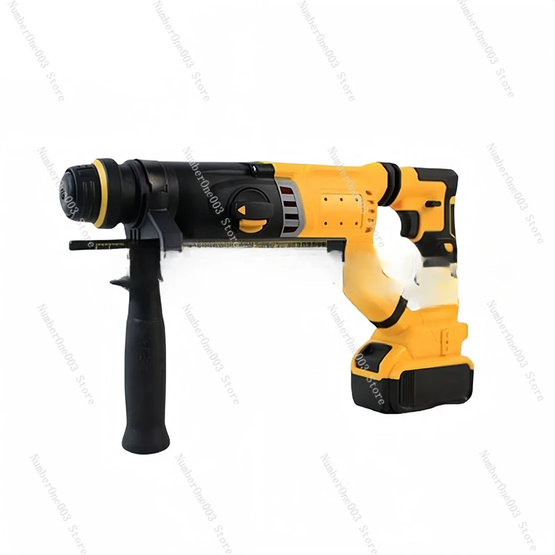 

Rotary Hammer Variable Speed Brushless Drill D-Handle Multifunctional Industrial Rechargeable Drill