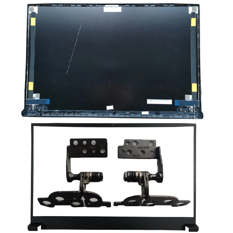 NEW Rear Lid TOP case laptop LCD Back Cover/ Front Bezel/Hinges FOR MSI GF75 Thin 8SC MS-17F2 MS-17F1 MS-17F5