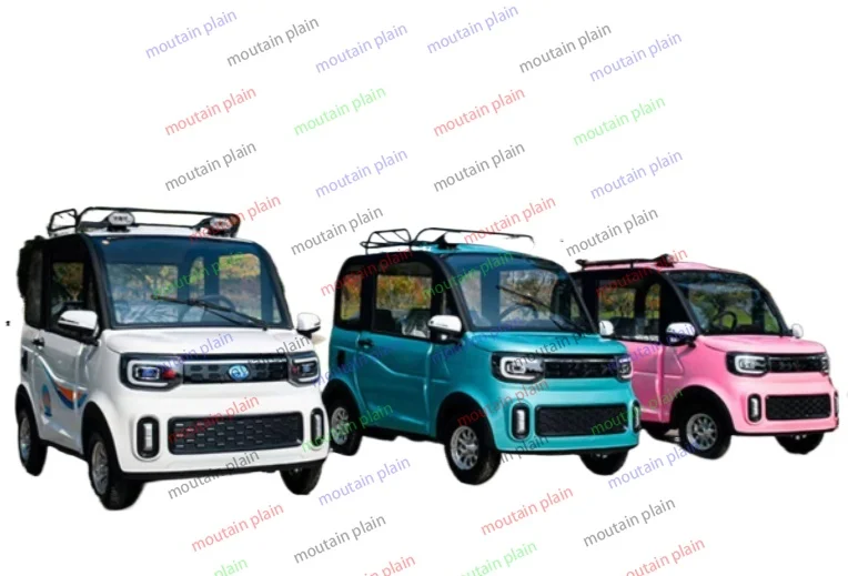 Dual-use Passenger Battery Car Factory Wholesale Home Adult Walker Four-wheeled Electric Car New Energy Oil and Electricity