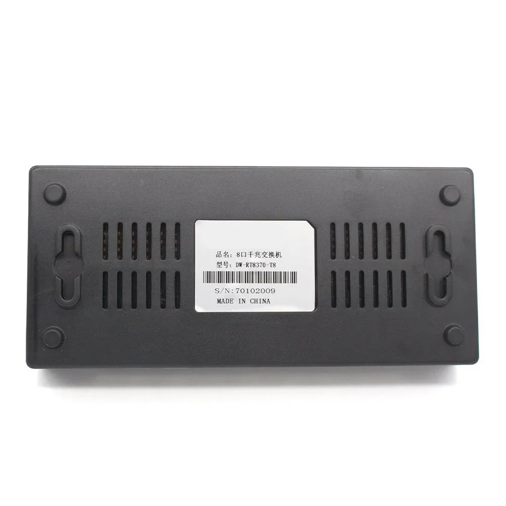 RJ45 8 منافذ Portas جيجابت محول شبكة صغير 1000Mbps إيثرنت الذكية الجلاد عالية الأداء مع الاتحاد الأوروبي محول التيار الكهربائي #6