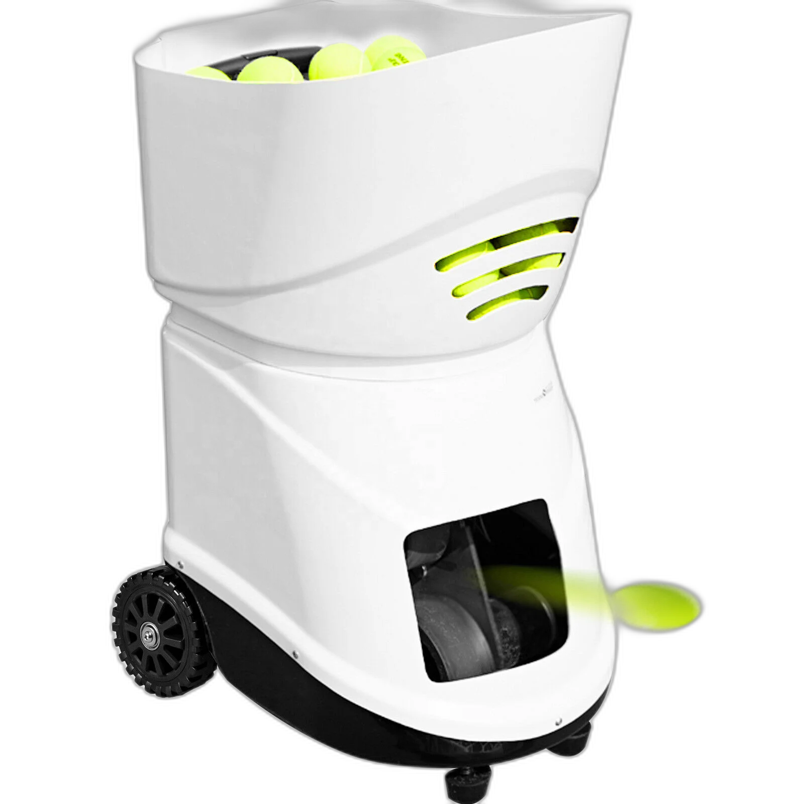 TenniSmash TS-08 iOS/Android App-Controlled Tennis Ball Machine Automatic Equipment Feeder Trainer Robot for Practice