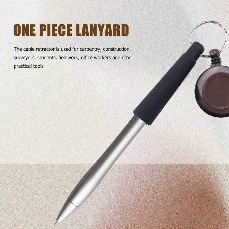 4 szt. Elastyczny silikon wysuwany pojemnik na ołówki, chowany i wyciągany długopis do stolarki, murarz, producent rękodzieła