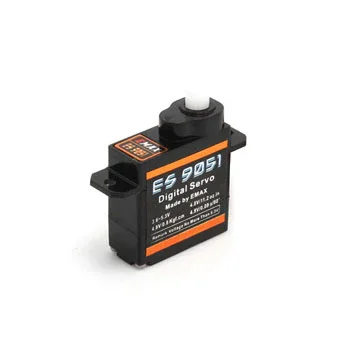 Emax USA Official ES9051 4.3g Digital Mini Servo For RC Model Helicopter Boat Car 4Pcs