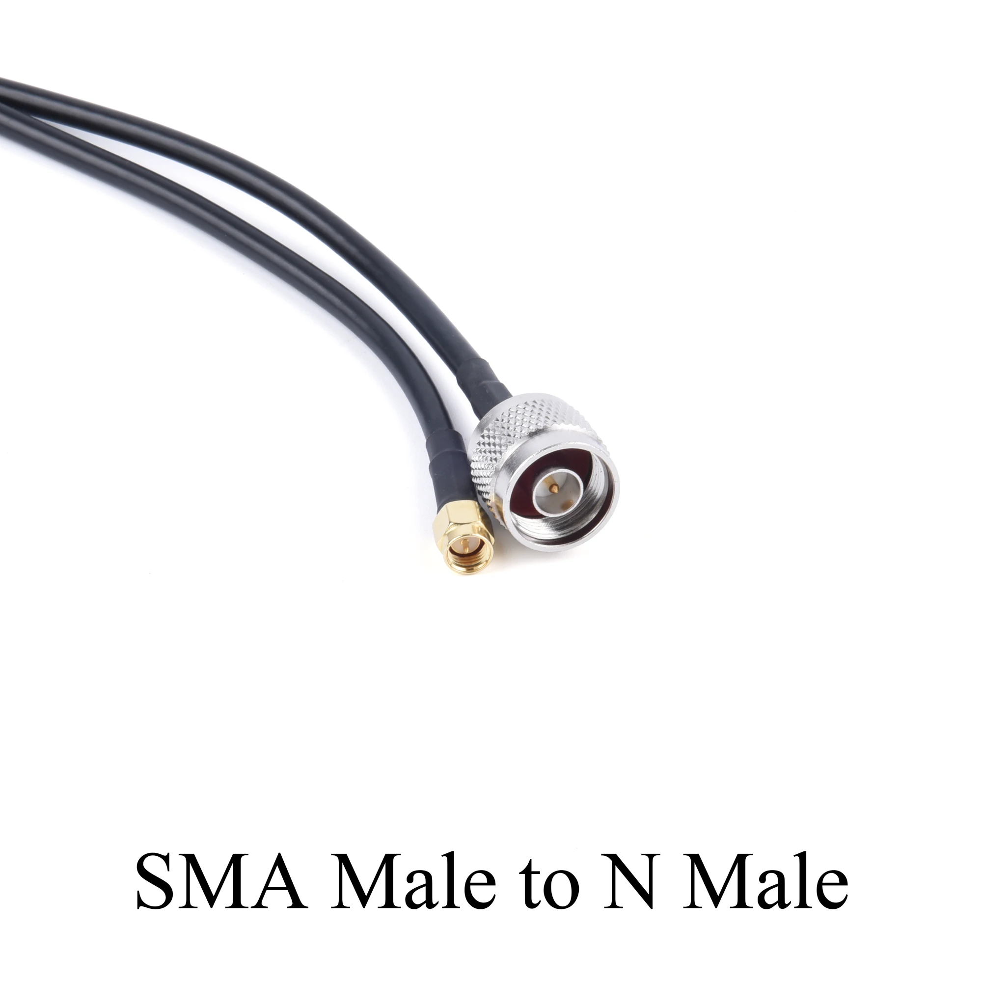 RG58/50-3 RF Coaxial Cable SMA Male to N Male Extension Wire 1/5/10/15/20/30M-High Performance for 4G LTE Devices/Phone Antenna