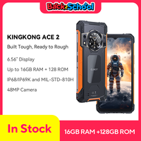 [New Arrival] Cubot KingKong ACE 2 Ultra-thin Rugged Smartphone android 14, 16GB RAM(6GB+10GB), 128GB ROM, 6.56-Inch 90Hz Screen