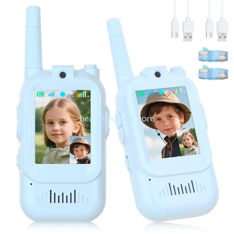 Y88B Children Video Talkies With Two Way Real Time Visual Communication And Long Ranges For Outdoor Family Activity