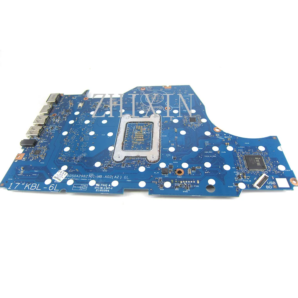 

yourui For HP 17-BY 17-by0062cl Laptop Motherboard With SR3LA i5-8250u 6050A2982701 L22736-601 L22736-501 DDR4 MB full Test
