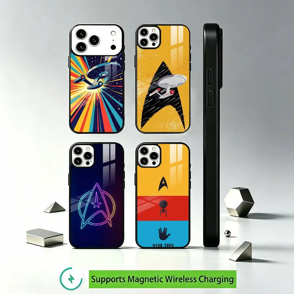 Star T-Trek S-Ship Gift  Phone Case For iPhone17,16,15,14,13,12 Plus,Pro Supports Magnetic Wireless Charging
