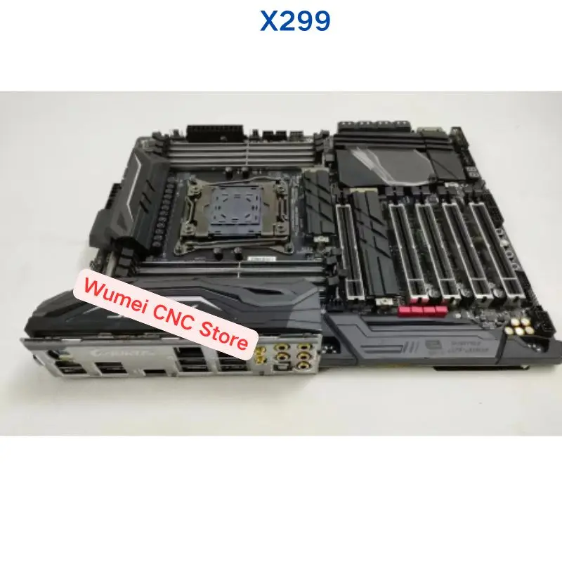 90% new X299 AORUS Gaming 9 LGA2066 DDR4 256GB ATX Support Core X-Series Processors For Giga-byte Computer Motherboard Computer