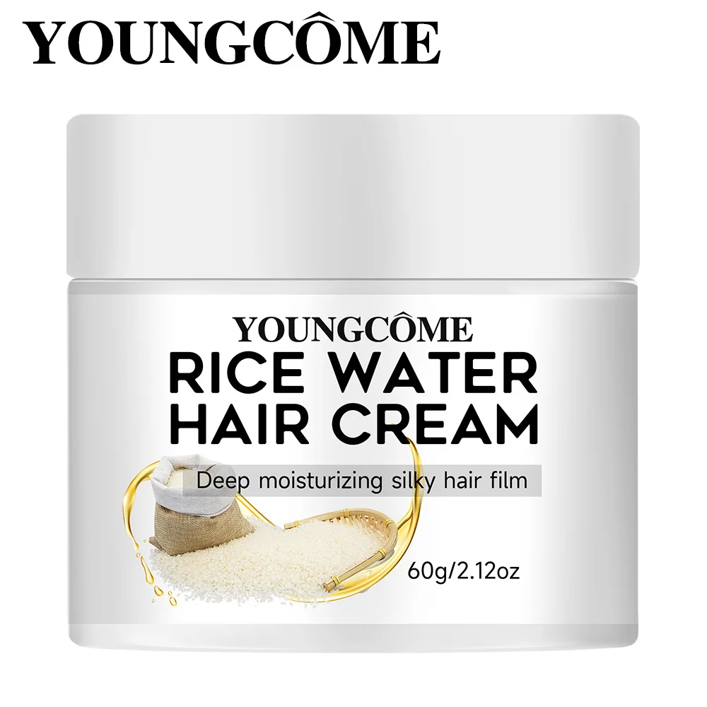 Rice Professional Hair Mask, Professional Hair Care Deep Conditioning for all hair types,  Nourishes hair for beautiful hair