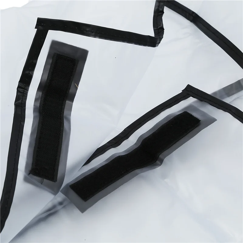 

Highly Recommended 2X Golf Bag Rain Cover Zipper Bag Waterproof And Dustproof Transparent Cover