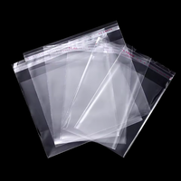 100pcs/lot Transparent Self Adhesive Seal Bags OPP Plastic Cellophane Bags Gifts Bag & Pouch Jewelry Packaging Bags