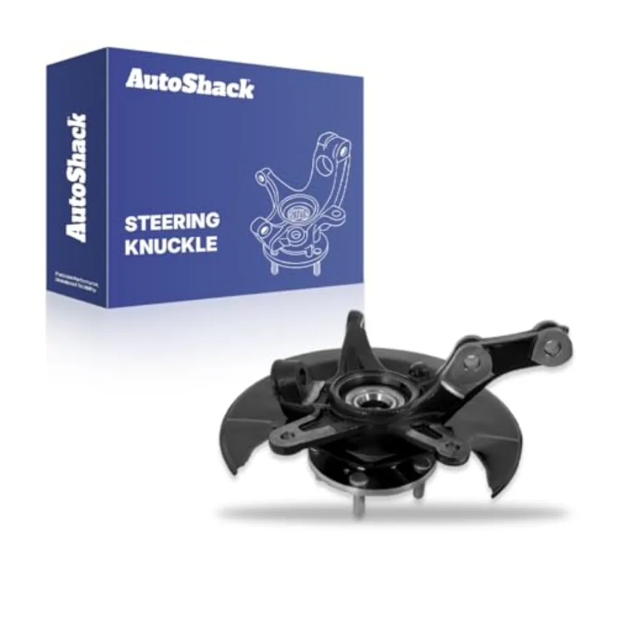 

AutoShack Front Right Steering Knuckle for 20062011 Honda Civic 1.3L 1.8L FWD Passenger Side Wheel Bearing Hub Assembly Replace