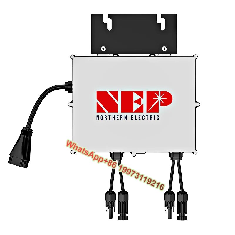 With WiFi 800W Dc to Ac Wechselrichter Micro Inverter High Efficiency 96.5% CEC Solar Energy System