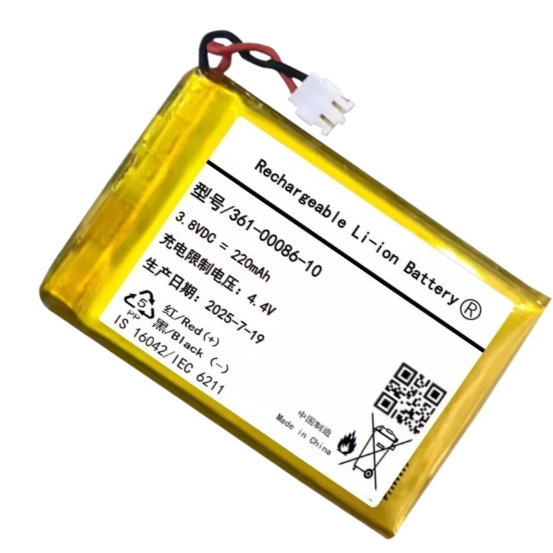 3.8V 180mAh/220mAh 361-00086-10 361-00086-00 Sports Watch Battery High Capacity For Garmin Instinct Solar STD-810G